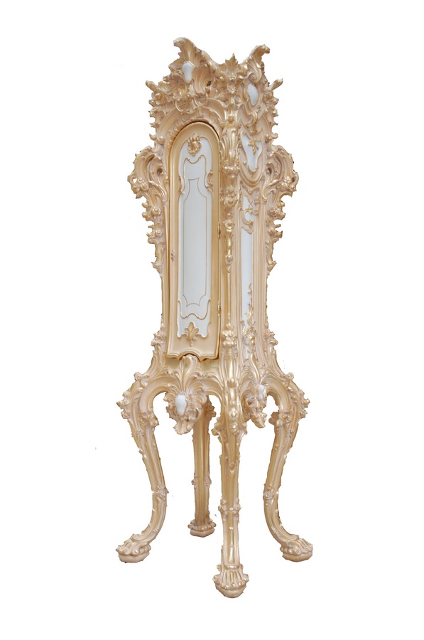 Grandfather clock, Grandfather clock, hand carved, for luxury rooms